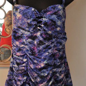 Torrid Galaxy Swim Top